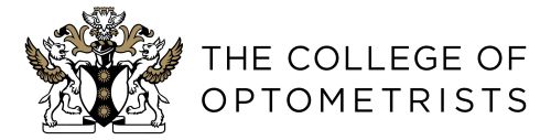 College of Optometrists logo